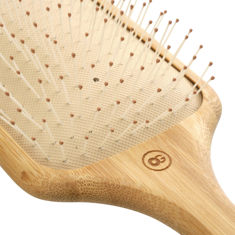 OLIVIA GARDEN BAMBOO TOUCH DETANGLE NYLON PADDLE LARGE