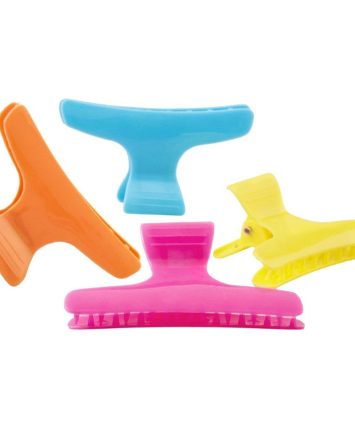 ΠΛΑΣΤΙΚΟ ΚΛΑΜΕΡ BUTTERFLY ΔΙΑΦΟΡΑ ΧΡΩΜΑΤΑ 1τμχ