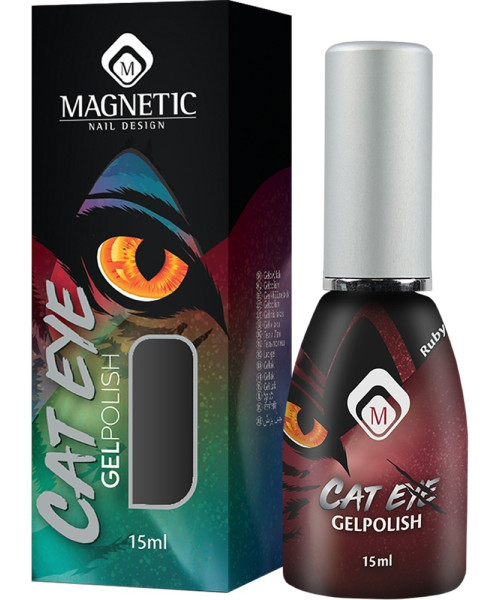 GELPOLISH CAT EYE RUBY 15ml