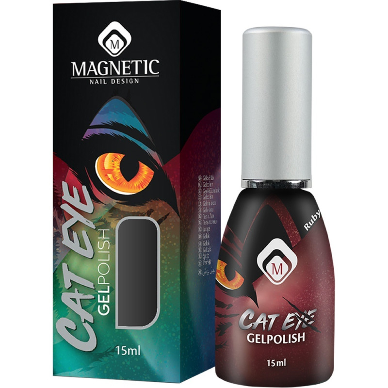 GELPOLISH CAT EYE RUBY 15ml