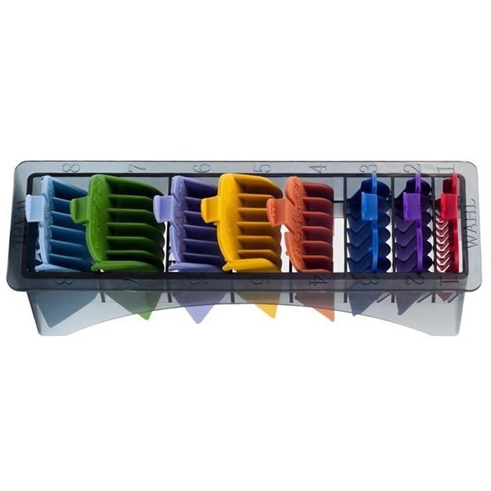 WAHL ΣΕΤ 8 ΠΛΑΣΤΙΚΕΣ ΣΧΑΡΕΣ ΧΡΩΜΑΤΙΣΤΕΣ