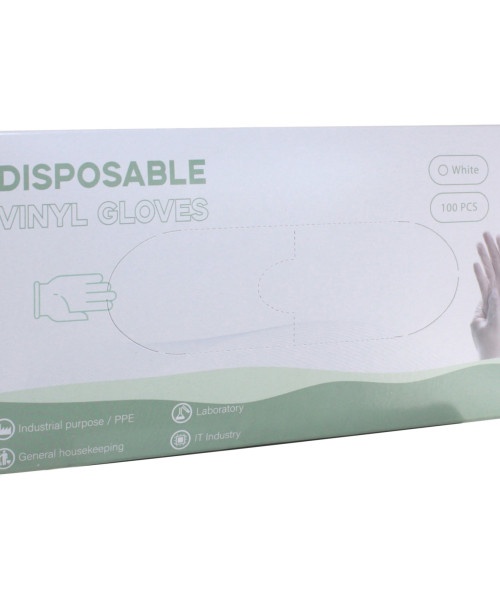 CREOLE ΓΑΝΤΙΑ ΒΙΝΥΛΙΟΥ ΧΩΡΙΣ ΠΟΥΔΡΑ LARGE 3mil 100τμχ