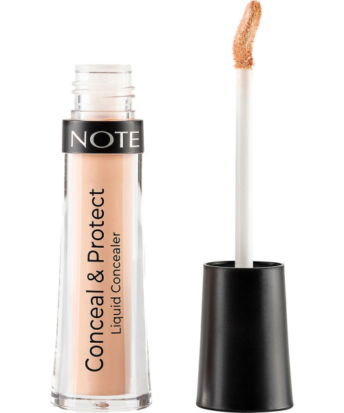 NOTE CONCEAL & PROTECT LIQUID CONCEALER No7 WARM ROSE 4.5ml
