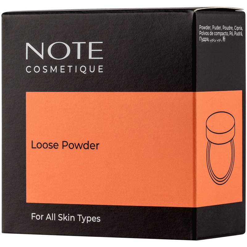 NOTE LOOSE POWDER Νο01 INVISIBLE 14g