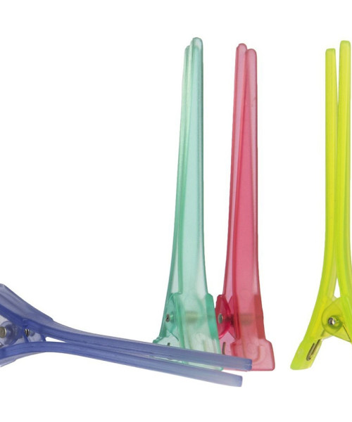 CLIP ΠΛΑΣΤΙΚΟ ΔΙΑΦΟΡΑ ΧΡΩΜΑΤΑ 85mm 12τμχ