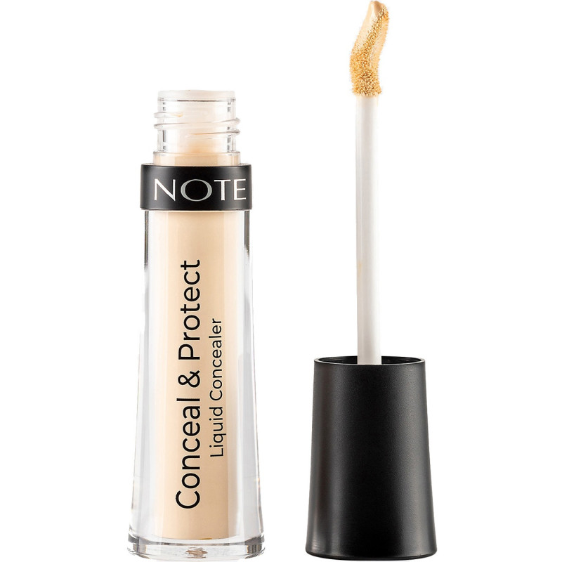 NOTE CONCEAL & PROTECT LIQUID CONCEALER No1 LIGHT SAND 4.5ml