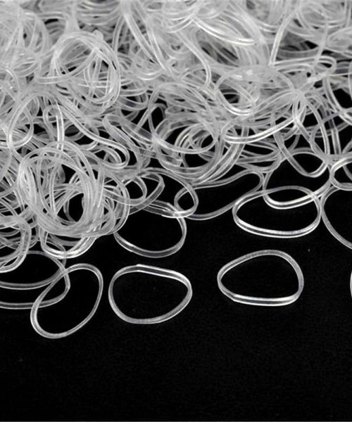 ΛΑΣΤΙΧΑΚΙΑ ΜΑΛΛΙΩΝ ΣΙΛΙΚΟΝΗΣ ΔΙΑΦΑΝΑ 100τμχ