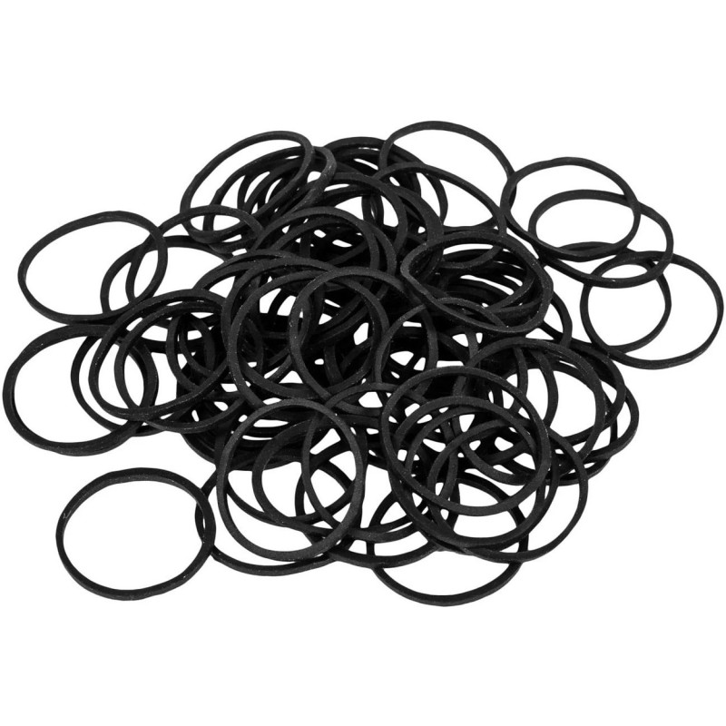 SIBEL ΛΑΣΤΙΧΑΚΙΑ ΜΑΛΛΙΩΝ ΜΑΥΡΑ 2cm 500τμχ