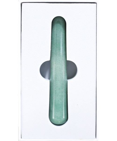 GUA-SHA ΕΡΓΑΛΕΙΟ MASSAGE ΜΕ ΠΕΤΡΑ ΝΕΦΡΙΤΗ (pen shape)