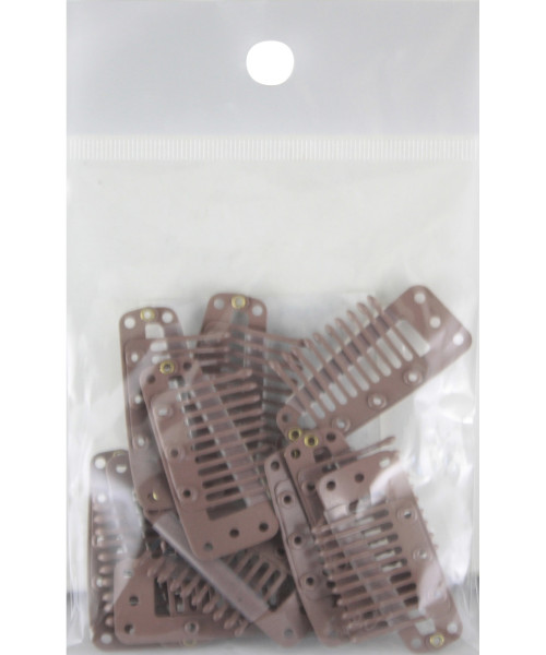 ΚΛΙΠΣ ΤΡΕΣΑΣ ΑΝΟΙΧΤΟ ΚΑΦΕ 12τμχ