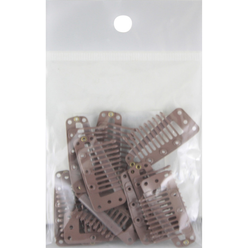 ΚΛΙΠΣ ΤΡΕΣΑΣ ΑΝΟΙΧΤΟ ΚΑΦΕ 12τμχ