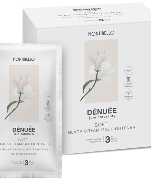 DENUEE SOFT BLACK CREAM-GEL LIGHTENER 30g