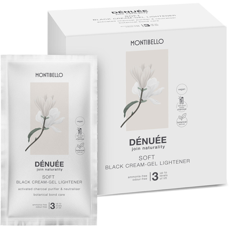 DENUEE SOFT BLACK CREAM-GEL LIGHTENER 30g