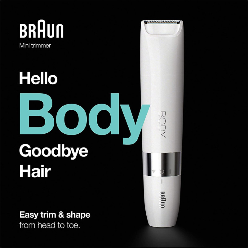 BRAUN BS1000 MINI TRIMMER ΣΩΜΑΤΟΣ ΜΠΑΤΑΡΙΑΣ