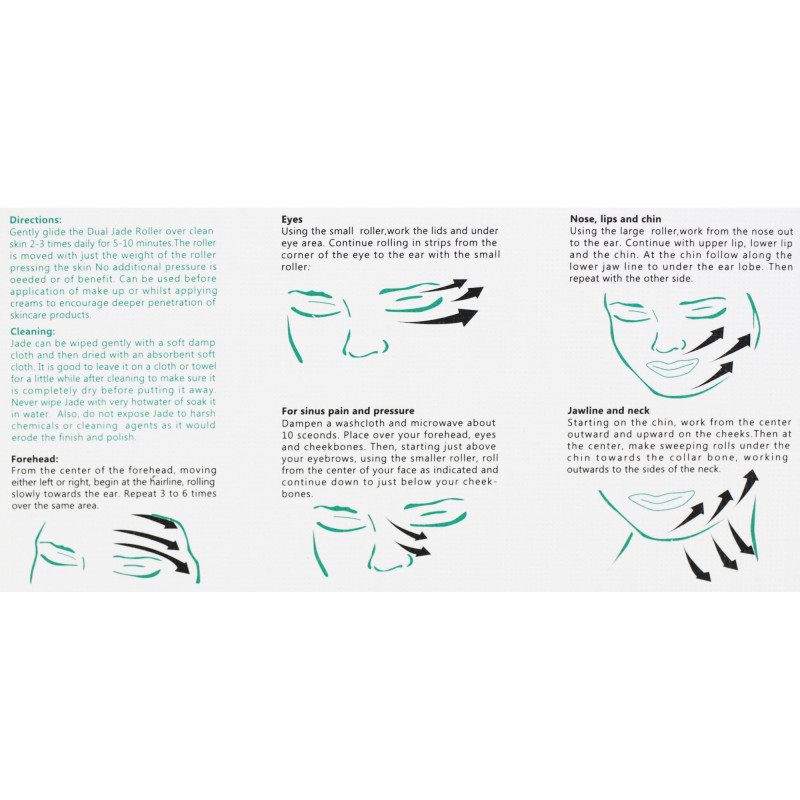 GUA-SHA ΕΡΓΑΛΕΙΟ MASSAGE ΜΕ ΠΕΤΡΑ ΝΕΦΡΙΤΗ (fish shape)