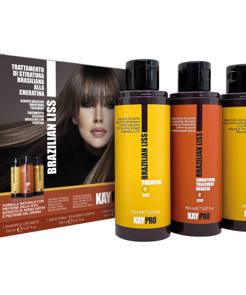 KIT KAYPRO BRAZILIAN LISS ΑΓΩΓΗ ΛΕΙΑΝΣΗΣ (STEP1-STEP2-STEP3) 150ml