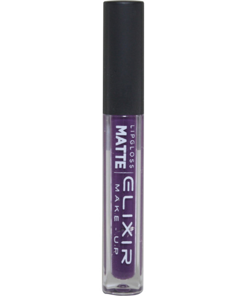 ELIXIR LIP GLOSS MATTE No411 VERY DARK PURPLE 10.2ml