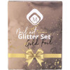 GOLD FOIL GLITTER BOX