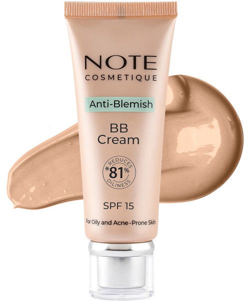 NOTE BB CREAM ANTI-BLEMISH SPF15 No04 MEDIUM BEIGE 30ml
