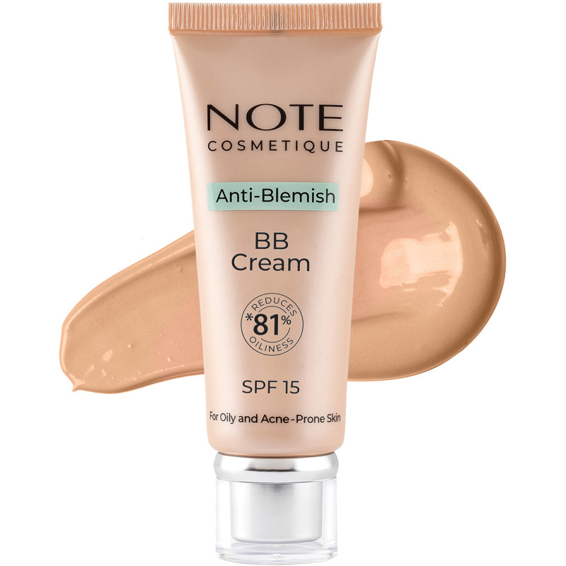 NOTE BB CREAM ANTI-BLEMISHSPF15 No03 NATURAL BEIGE 30ml