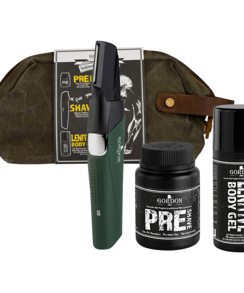 GORDON INTIMATE SHAVER KIT - ΑΝΔΡΙΚΟ ΣΕΤ ΠΕΡΙΠΟΙΗΣΗΣ ΣΩΜΑΤΟΣ