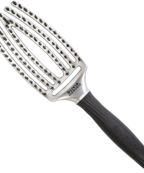 FINGER BRUSH CARE ICONIC ONCE UPON A TIME SILVER MEDIUM