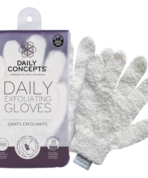 DAILY CONCEPTS EXFOLIATING GLOVES