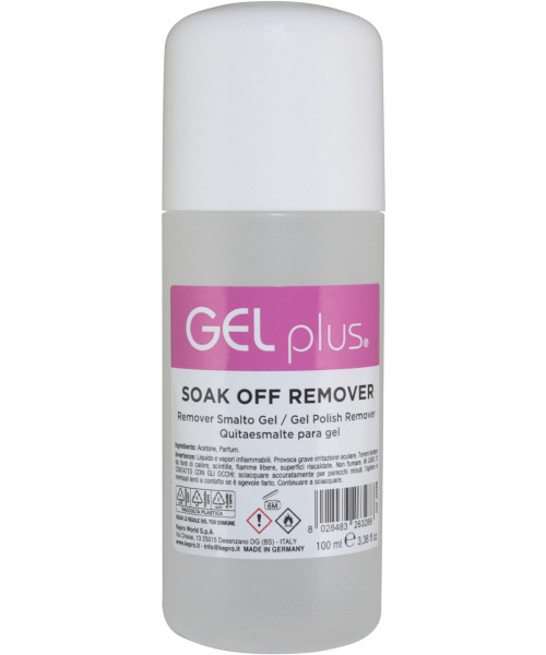 GEL PLUS SOAK OFF REMOVER 100ml