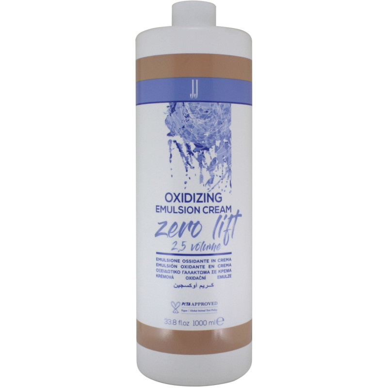 JJ‘S OXIDIZING EMULSION CREAM ZERO LIFT 2.5vol (0.75%) 1000ml