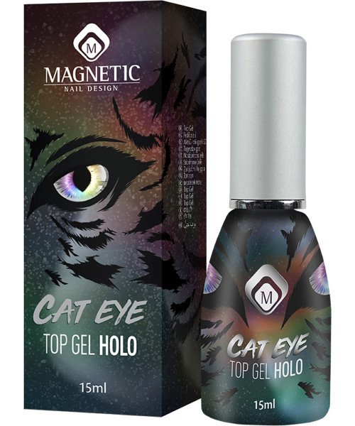 MAGNETIC CAT EYE TOP GEL HOLO 15ml