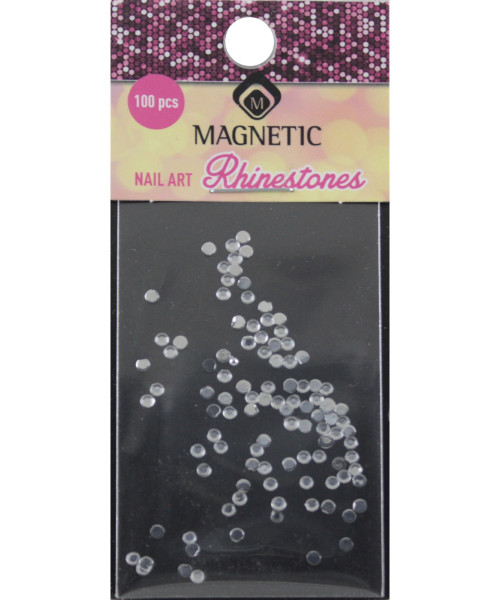 117716 RHINSTONES CLEAR MEDIUM 100pcs