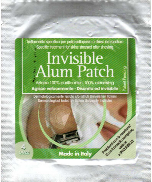 INVISIBLE ALUM PATCH ΓΙΑ ΜΕΤΑ ΤΟ ΞΥΡΙΣΜΑ