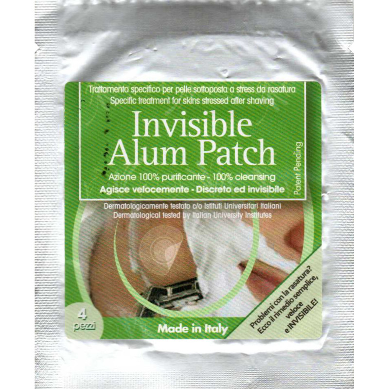 INVISIBLE ALUM PATCH ΓΙΑ ΜΕΤΑ ΤΟ ΞΥΡΙΣΜΑ