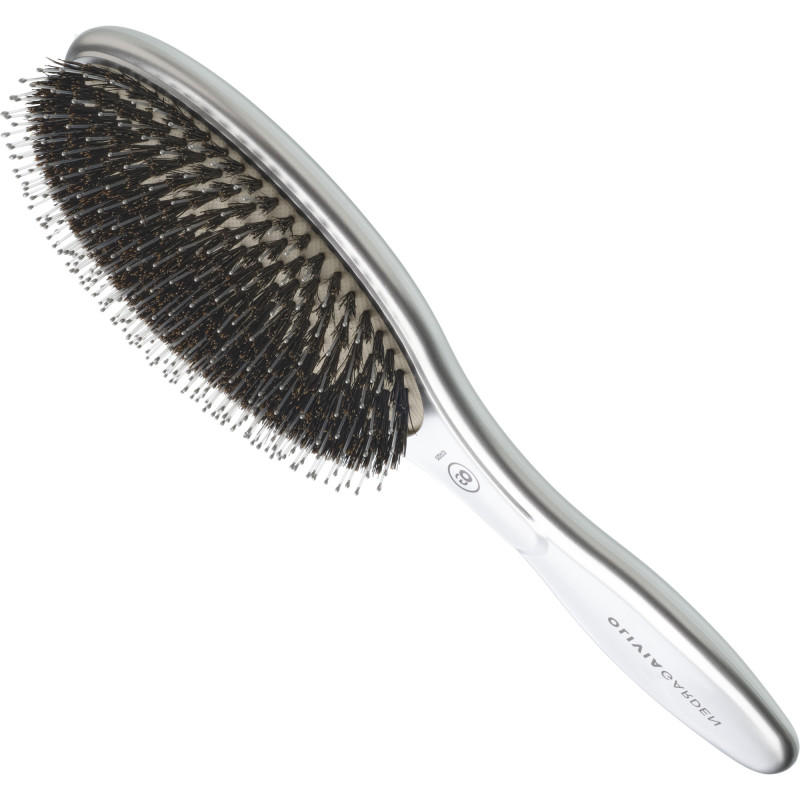 ΒΟΥΡΤΣΑ EXPERT CARE OVAL BOAR & NYLON SILVER