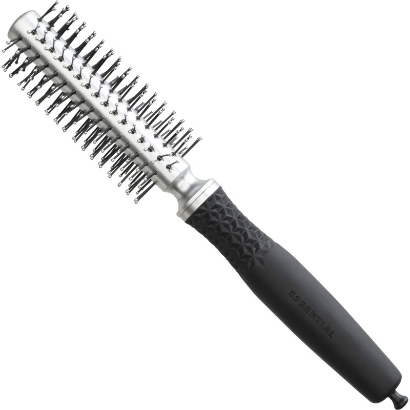 ESSENTIAL BLOWOUT SOFT DOUBLE BRISTLES SILVER 20mm