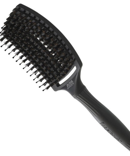 FINGER BRUSH CARE ICONIC BOAR FULL BLACK LARGE