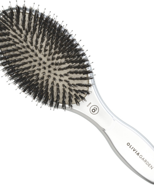 ΒΟΥΡΤΣΑ EXPERT CARE OVAL BOAR & NYLON SILVER