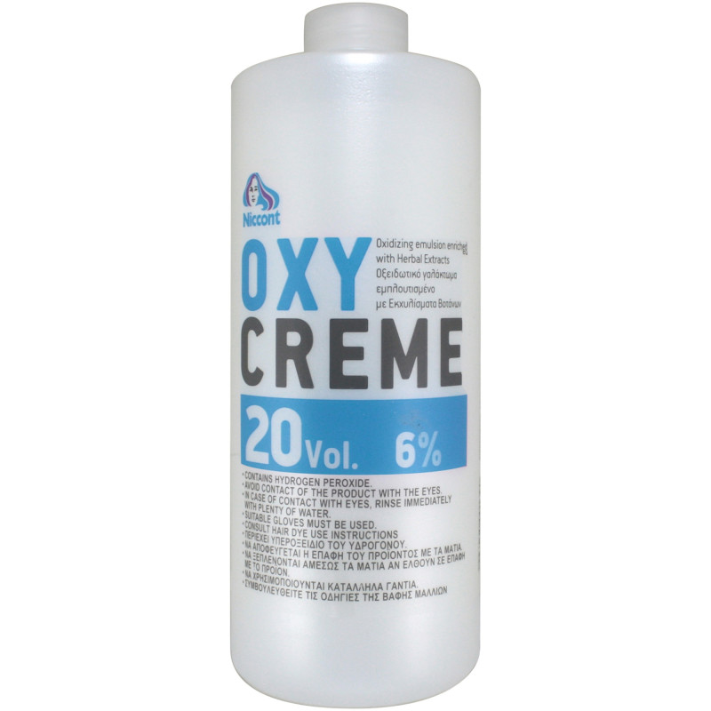 NICCONT OXYCREME 20vol (6%) 1000ml