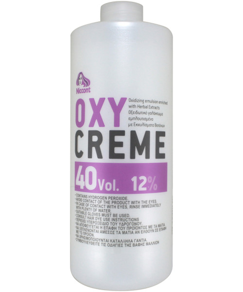 NICCONT OXYCREME 40vol (12%) 1000ml