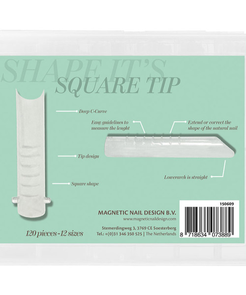 150609 DUAL FORM “SHAPES IT’S” SQUARE TIP