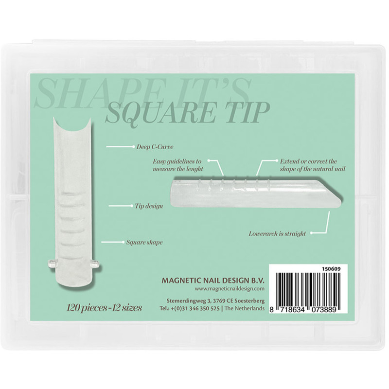 150609 DUAL FORM “SHAPES IT’S” SQUARE TIP