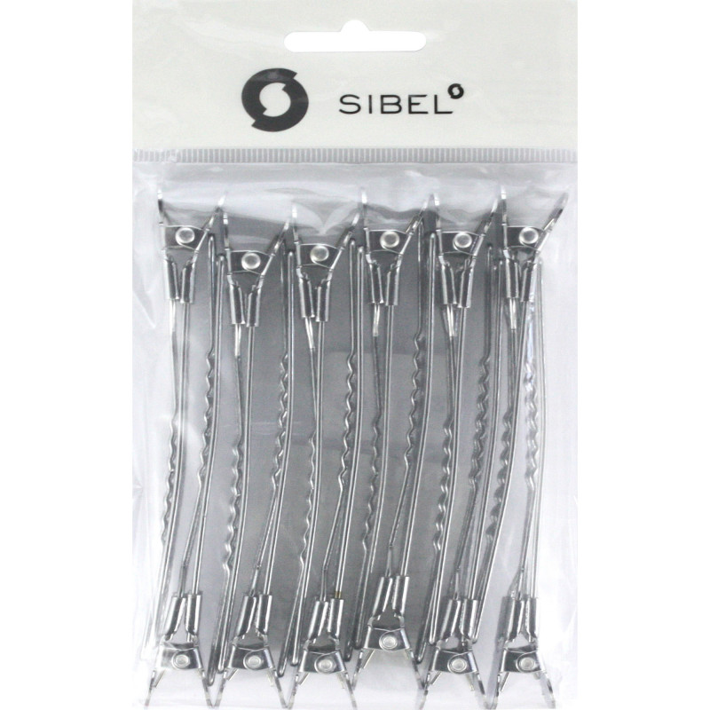 SIBEL CLIPS LARGE 12τμχ