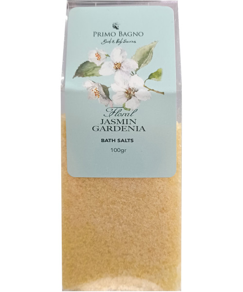 PRIMO BAGNO BATH SALTS JASMINE & GARDENIA 100g