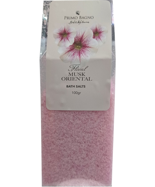 PRIMO BAGNO BATH SALTS MUSK ORIENTAL 100g