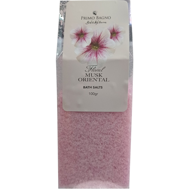 PRIMO BAGNO BATH SALTS MUSK ORIENTAL 100g