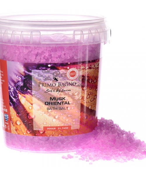 PRIMO BAGNO BATH SALTS MUSK ORIENTAL 900g