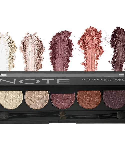 NOTE PROFESSIONAL EYESHADOW PALETTE No107 2g x 5