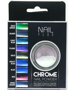 NAIL PLUS CHROME NAIL POWDER No28 PLUME