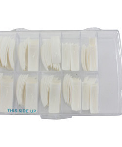 EXCELLENT NAIL TIPS FRENCH WHITE 100pcs