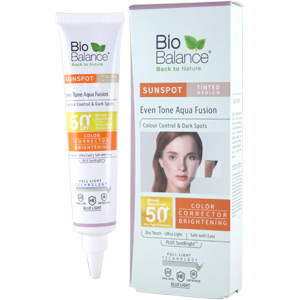 TINTED SUNSPOT MATTE FACE AQUA FUSION COLOR CONTROL & DARK SPOTS SPF50+ 40ml